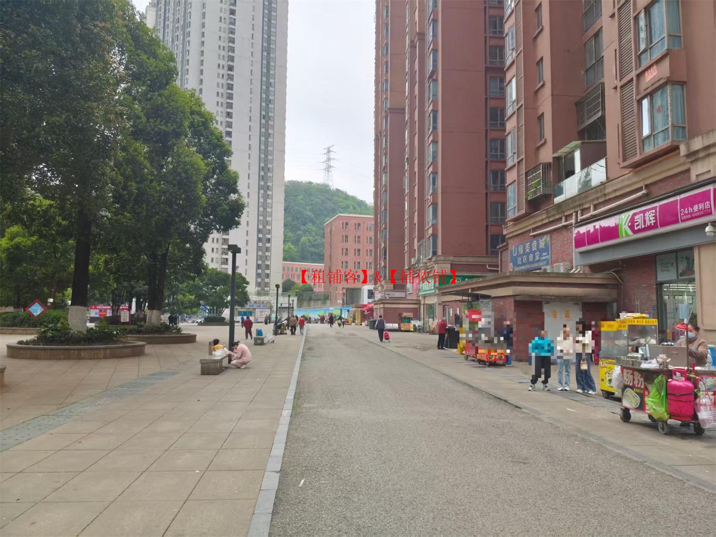 U区双门头转角旺铺房东直租，带超大外摆区 